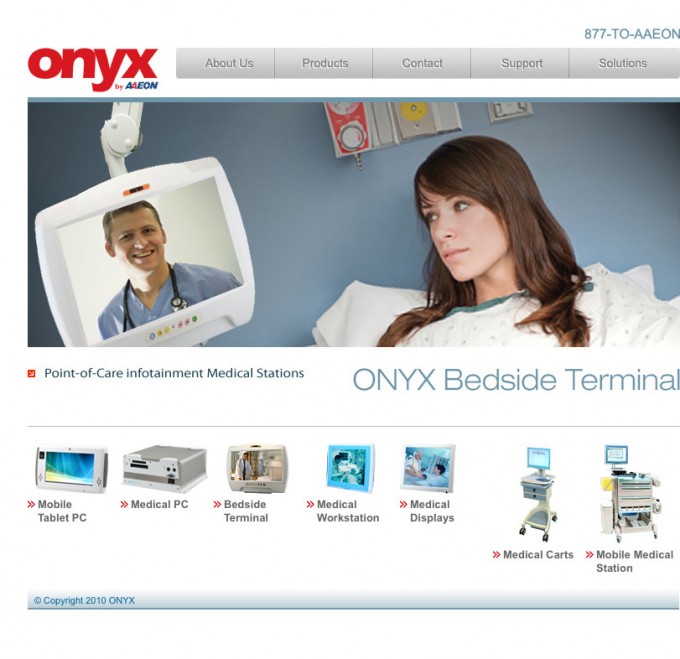 Onyx Medical Website