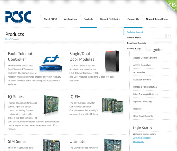 PCSC Website