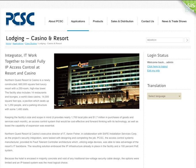 PCSC Website
