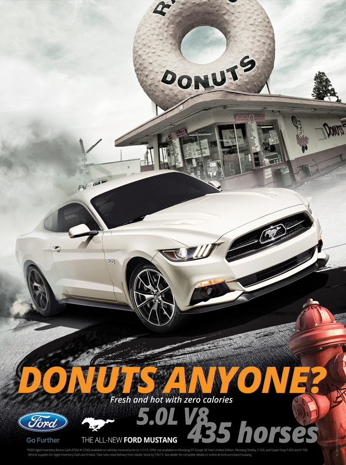Mustang Advertisement