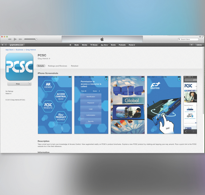PCSC App iOS